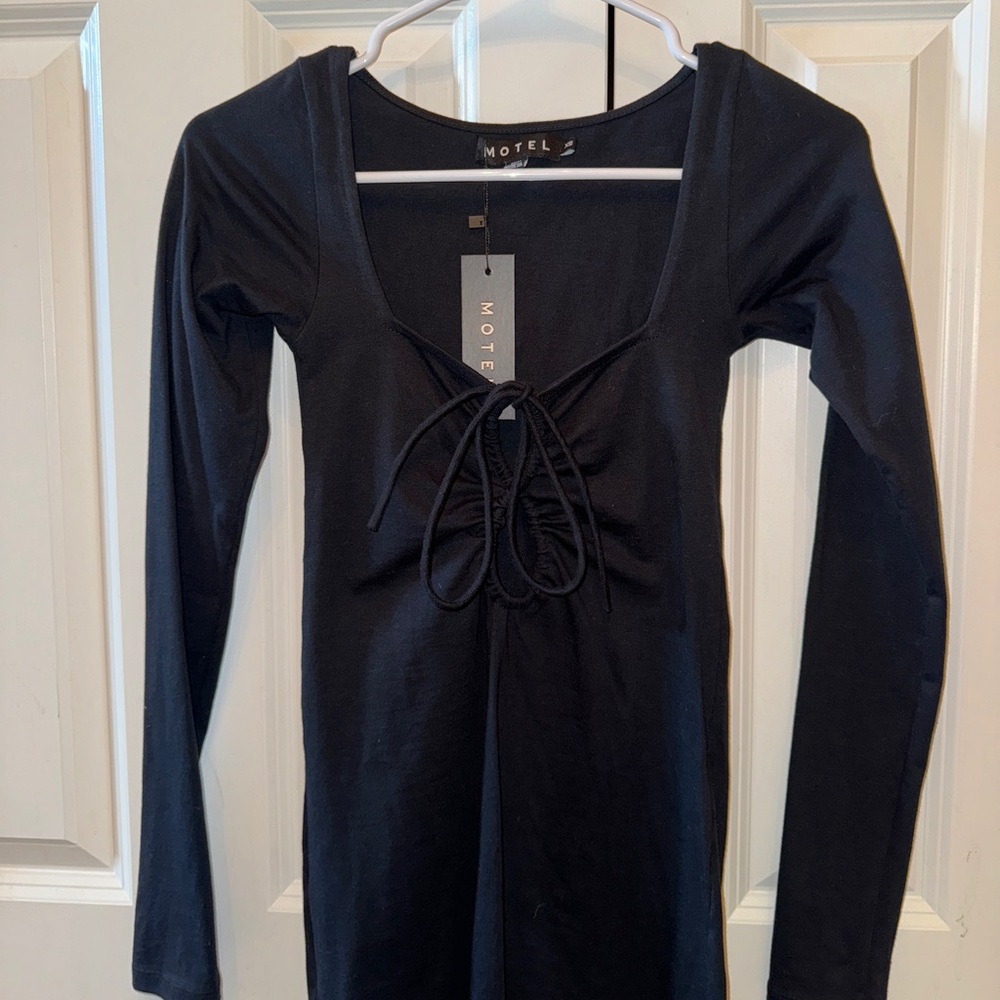 Motel Rocks Black Dress
